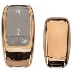 Mercedes W213 Uyumlu Yedek Parça 2 Parça Silikon Kumanda Kabı Gold