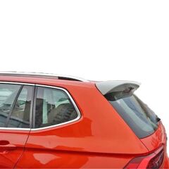 Volkswagen Tiguan Uyumlu Yedek Parça Yeni Kasa R-Line Spoiler Boyasız Fiber