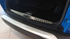 Peugeot 2008 Uyumlu Bagaj Eşik Koruma Siyah