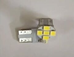 T10 Led Ampul 5 Çipli Beyaz 12 Volt