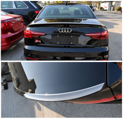 Audi A4 2019+S4 Uyumlu Spoiler Parlak Siyah