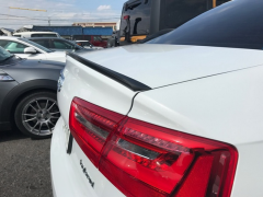 Audi A6 2012-2017  Uyumlu Yedek Parça Spoiler Parlak Siyah