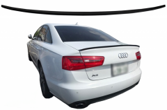 Audi A6 2012-2017 Uyumlu Spoiler Parlak Siyah