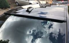 Bmw 3 Serisi E90 2005-2012 Uyumlu Cam Üstü Spoiler Parlak Siyah