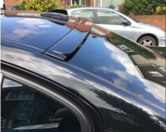 Bmw 3 Serisi E90 2005-2012 Uyumlu Cam Üstü Spoiler Parlak Siyah