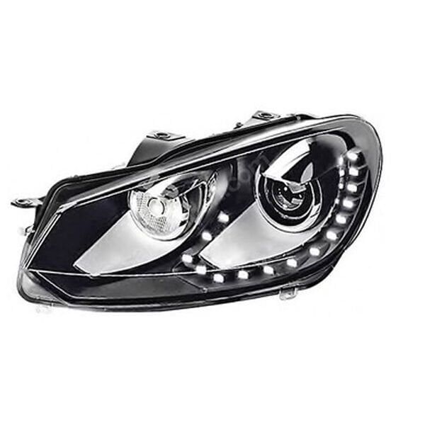 Volkswagen Golf 6 2008-2013 Uyumlu R Far 15 Led Tek Mercek
