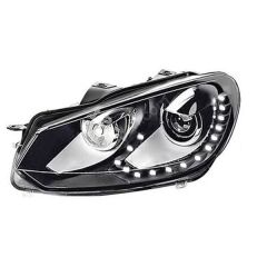 Volkswagen Golf 6 2008-2013 Uyumlu R Far 15 Led Tek Mercek
