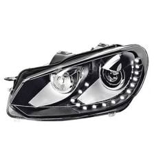 Volkswagen Golf 6 2008-2013 Uyumlu R Far 15 Led Tek Mercek