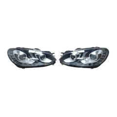 Volkswagen Golf 6 2008-2013 Uyumlu R Far 15 Led Tek Mercek