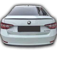 Skoda Super B Uyumlu Yedek Parça Spoiler Boyalı
