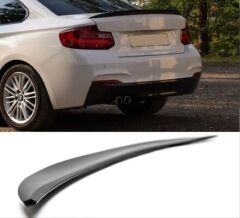 Bmw 2 Serisi F22 2011-2018 Uyumlu Spoiler Parlak Siyah