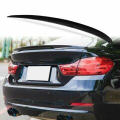 Bmw 4 Serisi 2013-2019 F36 Uyumlu 4 Kapı MP Spoiler Parlak Siyah