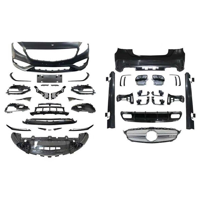 Mercedes W176 A45 Uyumlu Yedek Parça Amg Full Body Kit (2013-2018)