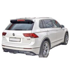 Volkswagen Tiguan Uyumlu Yedek Parça Yeni Kasa R-Line Spoiler Boyalı Fiber