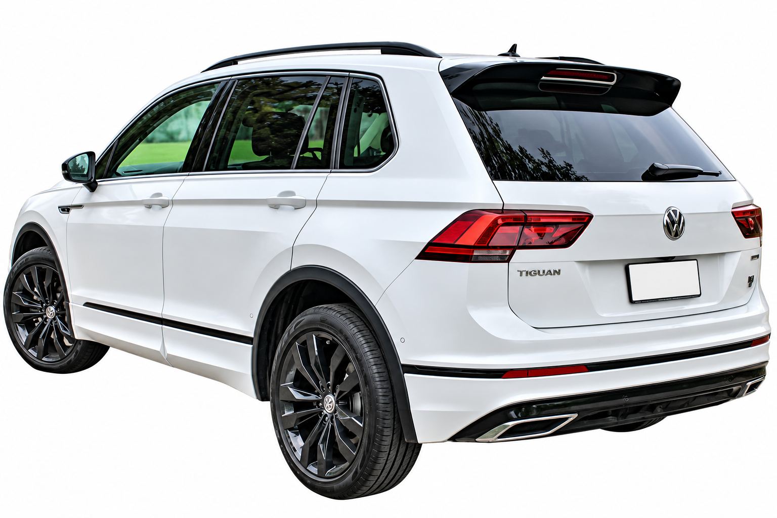 Volkswagen Tiguan Uyumlu Yeni Kasa R-Line Spoiler Boyalı Fiber