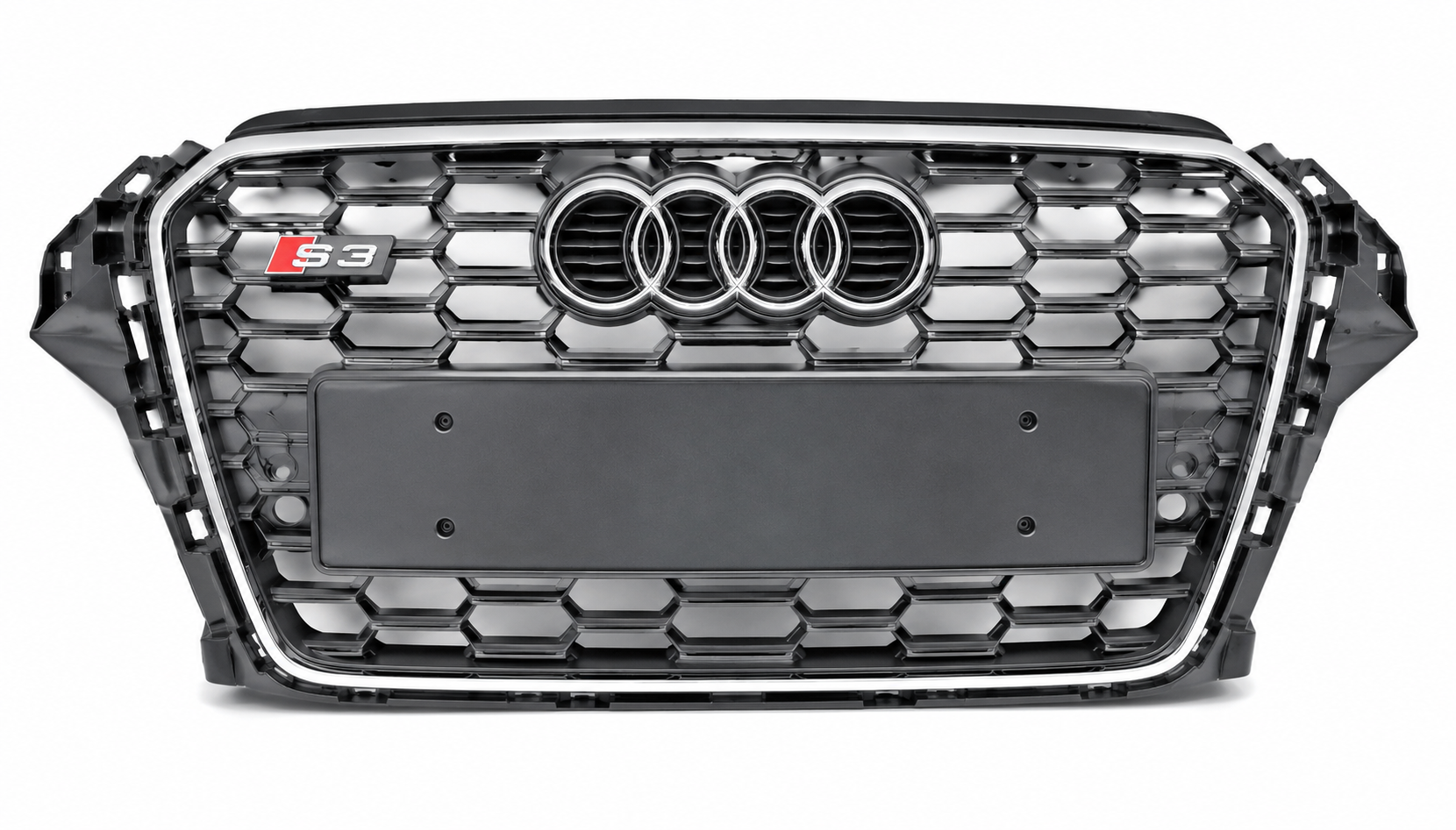 Audi A3 8V 2013-2016 S3 Panjur (Krom-Gri)