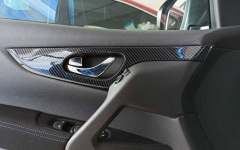 Nissan Qashqai 2014-2020 Uyumlu Kapı İç Kaplama - Karbon