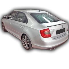 Skoda Rapid 2014 Uyumlu Yedek Parça Anatomik Spoiler Boyalı