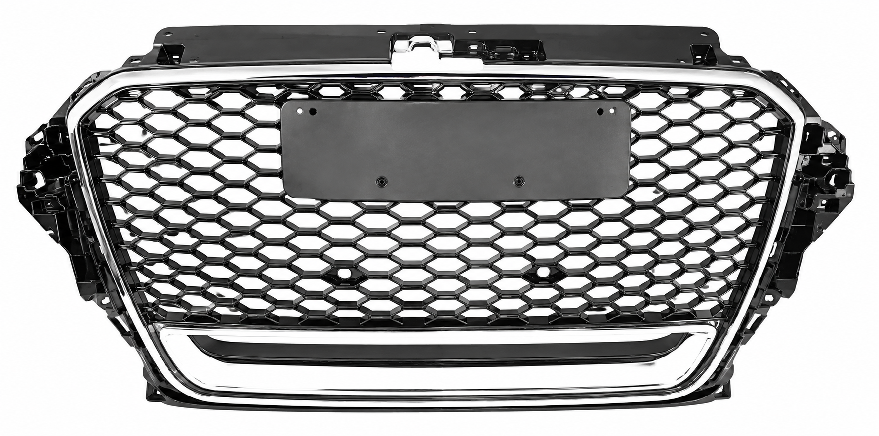 Audi A3 8V 2013-2016 RS3 Panjur – Krom-Siyah