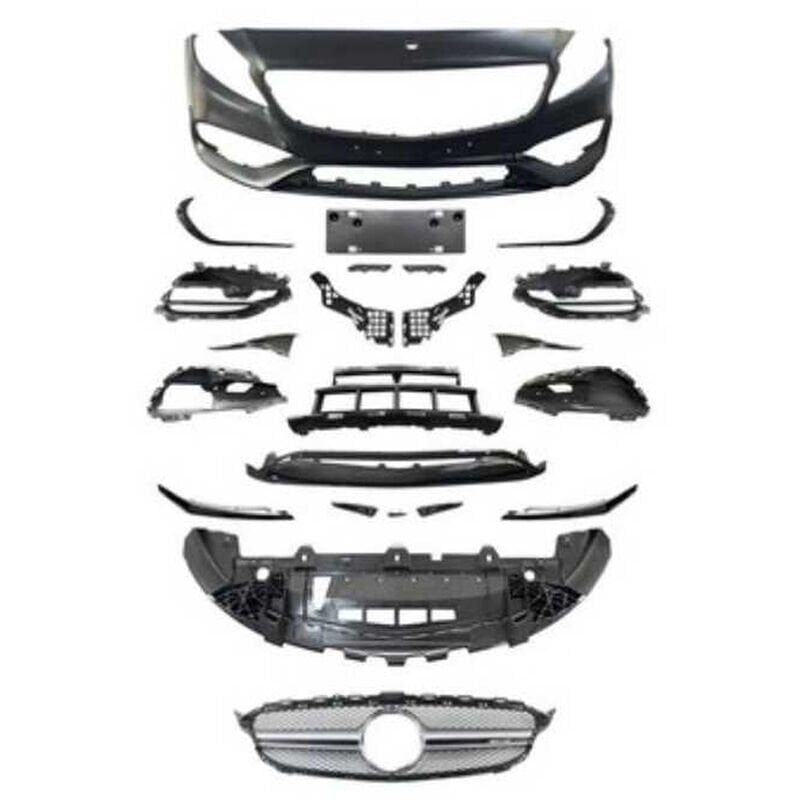 Mercedes W176 A45 Uyumlu Yedek Parça Ön Tampon & Panjur (2013 2018 )