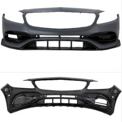 Mercedes W176 A45 Uyumlu Yedek Parça Ön Tampon & Panjur (2013 2018 )