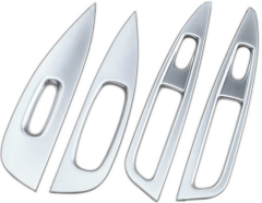 Nissan Qashqai 2014-2020 Uyumlu Yedek Parça Kolçak Kaplama - Silver