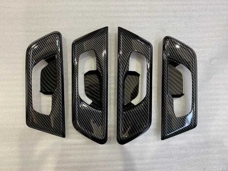 Honda CR-V Uyumlu Yedek Parça 2018-2021 İç Kapı Açma Kolu Kaplaması Karbon