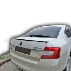 Skoda Octavia Uyumlu Yedek Parça 2013-2016 İnce Anatomik Spoiler Boyalı