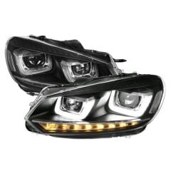 Volkswagen Golf 6 2008-2013 Dizayn Far Kayar Sinyal