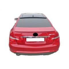 Mercedes E Coupe Uyumlu Yedek Parça Cam Üstü Spoiler Boyalı Fiber