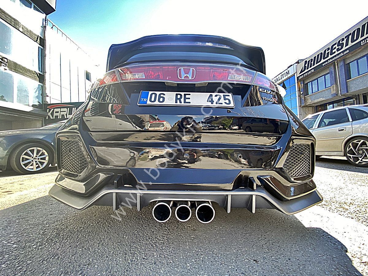 Honda Civic FN2 TyperUyumlu Yedek Parça Arka Tampon