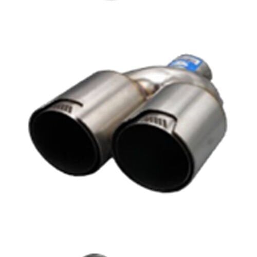 Üniversal Krom Bmw M Egzoz Ucu Düz Çift Çıkış Sol 101x110 800-037MR