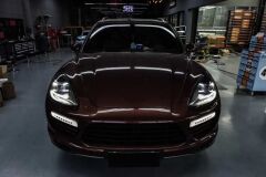 Porsche Cayenne 2011-2014 Uyumlu Facelift Led Far (2018+ Görünüm)