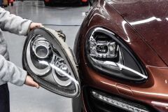 Porsche Cayenne 2011-2014 Uyumlu Facelift Led Far (2018+ Görünüm)
