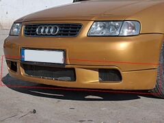 Audi A3 Uyumlu 8L Zender Ön Tampon Eki Boyasız