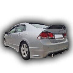 Honda Civic Fd6 Uyumlu Spoon Spoiler Boyasız Fiber