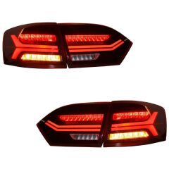 Volkswagen Jetta Mk6 VI 2012-2014 Uyumlu Yedek Parça Dinamik Akan Dönüş Sinyalli Füme