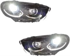 Volkswagen Scirocco 2009-2017 Uyumlu Led Far Xenon Farlı Model İçin