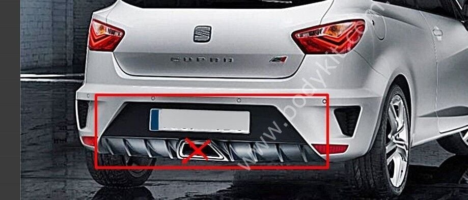 Seat İbiza Cupra Uyumlu Yedek Parça Difüzör