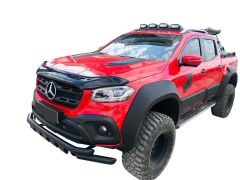 Mercedes X-Class Uyumlu Yedek Parça Jumbo Çamurluk Kaplama Çift Depo Dodik