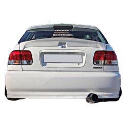 Honda Civic Uyumlu 1996-2001 Spoon Spoiler Boyasız Fiber