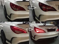 Mercedes W117 2013-2016 Uyumlu Yedek Parça Led Stop Kırmızı (Halojen Stoplu Araçlar İçin Soket Sokete)