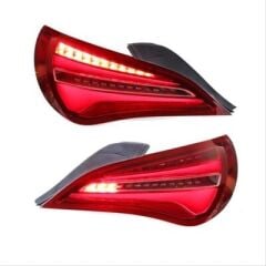 Mercedes W117 2013-2016 Uyumlu Led Stop Kırmızı (Halojen Stoplu Araçlar İçin Soket Sokete)