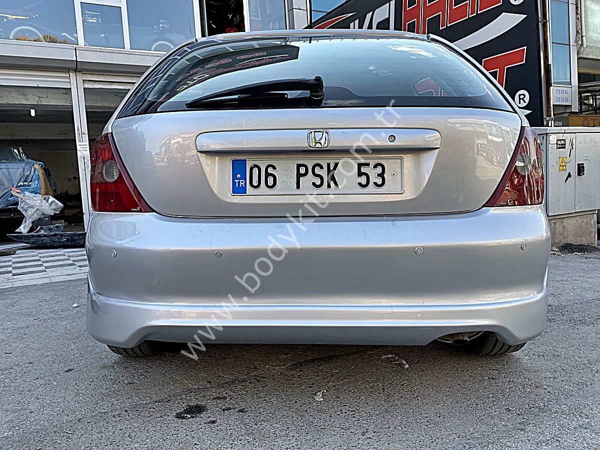 Honda Civic EP3 Uyumlu Yedek Parça Arka Tampon Eki