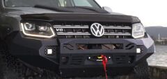 Volkswagen Amarok 2010-2021 Uyumlu Yedek Parça Off Road Çelik Ön Tampon Koruma AQM4WD S50