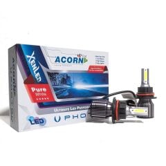 H4 Photon Acorn LED Xenon 6400 Lumen Mini 5Plus