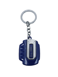 Audi Uyumlu Yedek Parça Logolu Mavi Anahtarlık