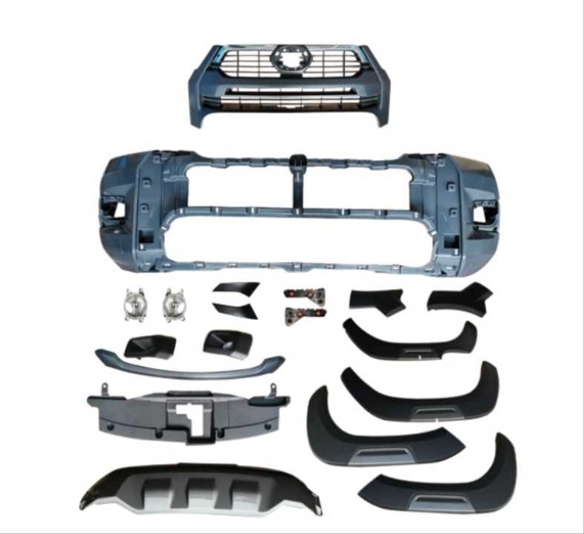 Toyota Hilux Revo 2020+ İçin 2021 Rocco Uyumlu Facelift Body Kit
