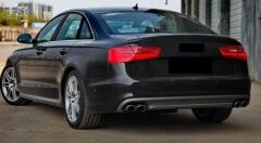 Audi A6 S6 2012-2015  Uyumlu Yedek Parça Difüzör Standart Tampon Uyumlu