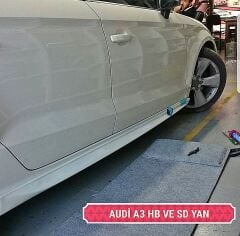Audi  A3 Uyumlu Yedek Parça Sedan Aero Marşpiyel Takımı